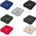 HH8070 Alpine rPET Sherpa Blanket With Embroidered Custom Imprint